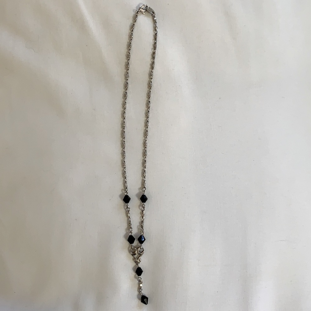 Woman’s Black Bead Necklace